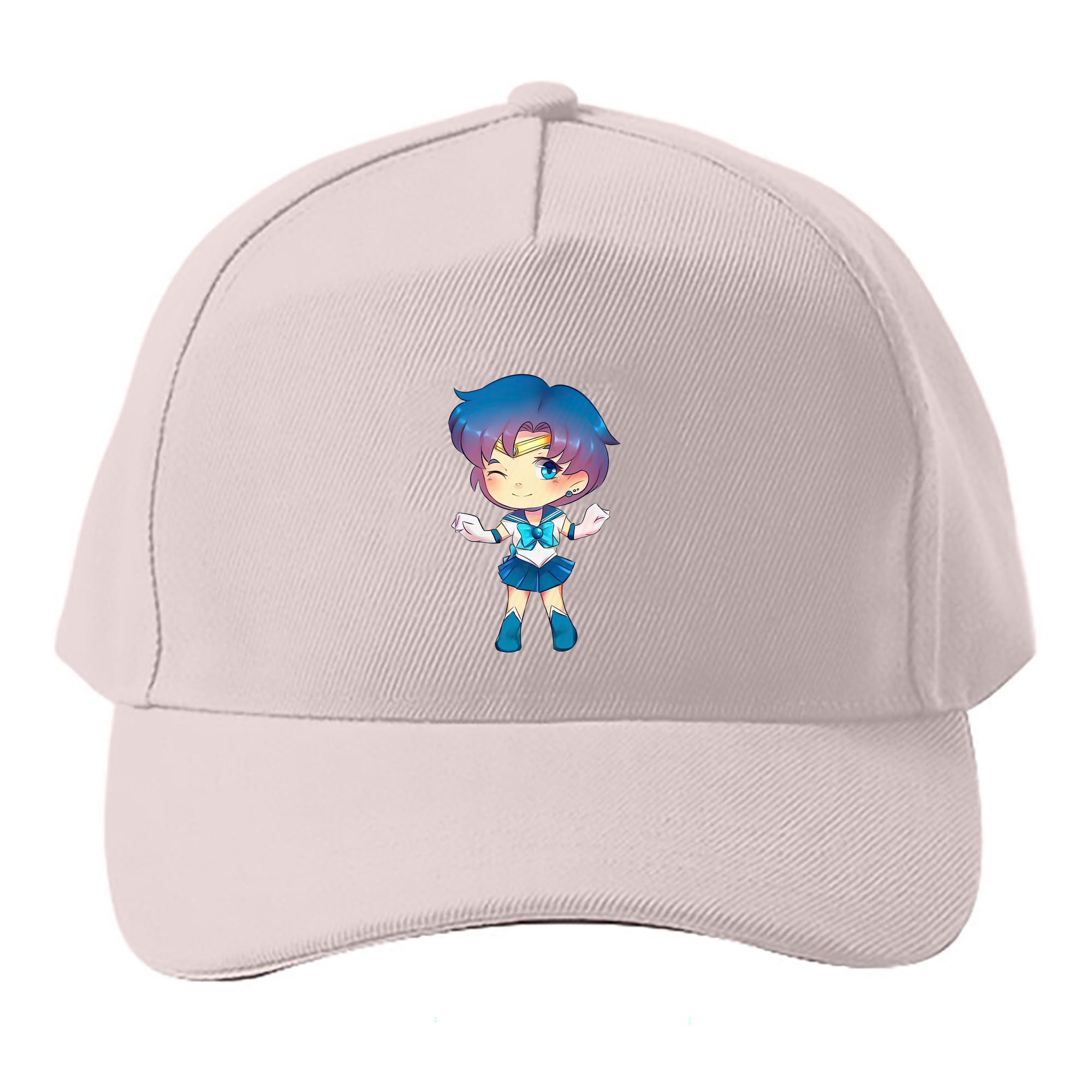 （画像用） 美少女戦士セーラームーン 水野 亜美 みずの あみ Sailor Moon Mizuno Ami ベースボールキャップ 綿100％ 男女兼用 帽子 スポーツ